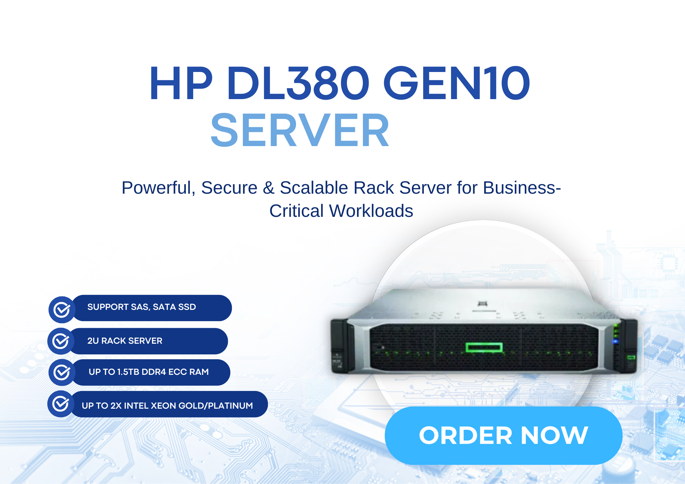 refurbished hp dl380 g10