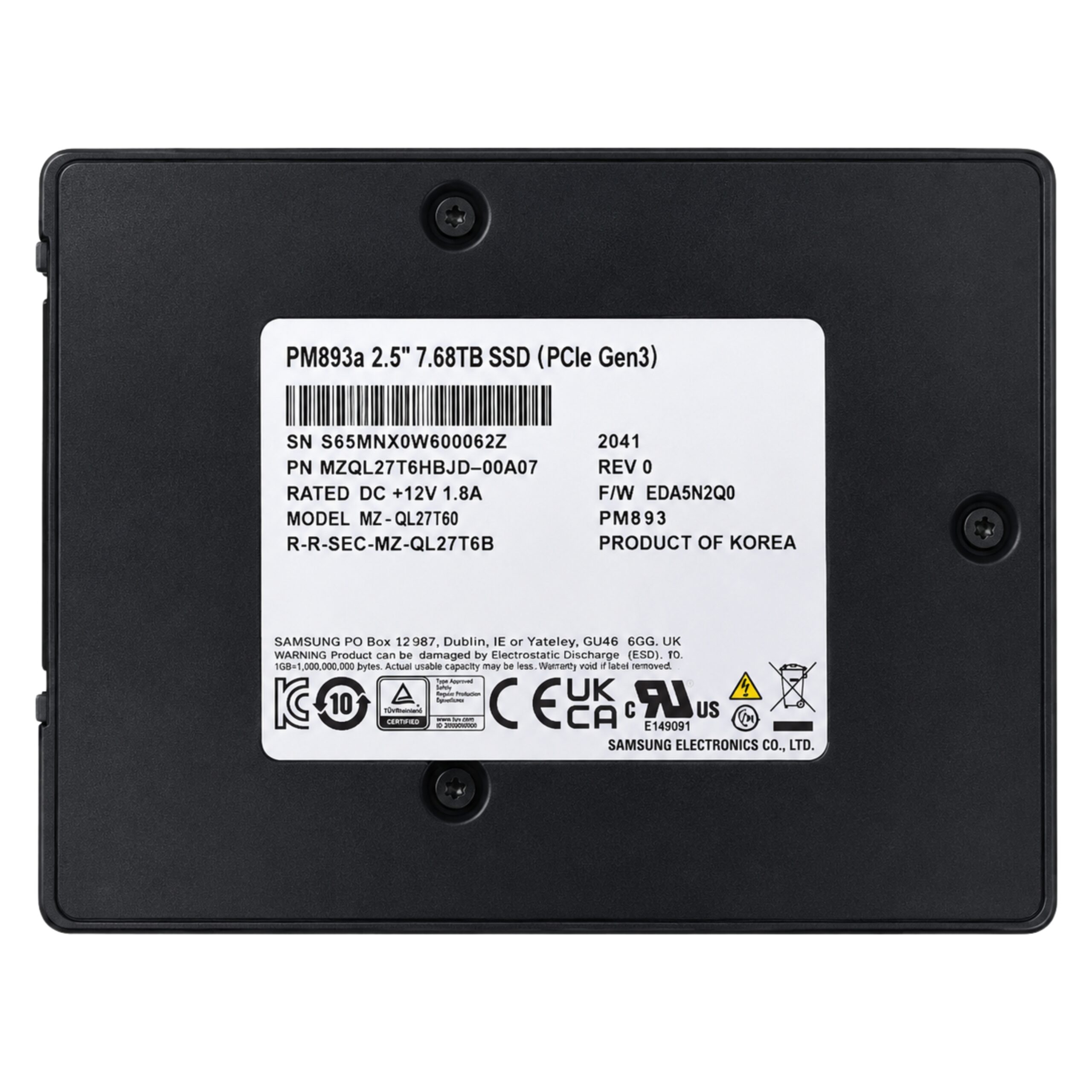 Orange Headphones Sale Social Media Graphic (14) 7.68TB NVME SSD SAMSUNG