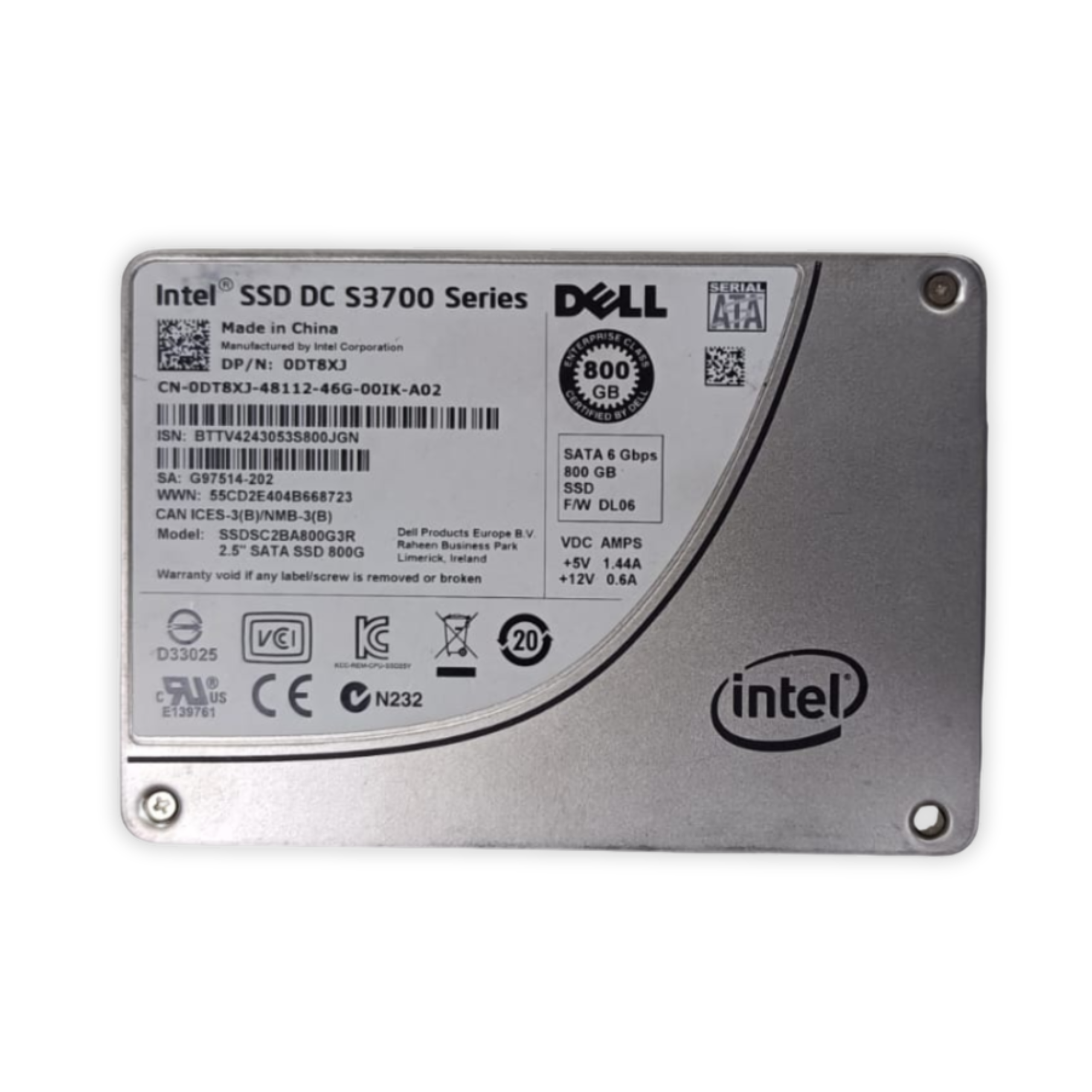 Orange Headphones Sale Social Media Graphic (2) 800GB SATA SSD 6GBPS
