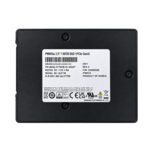 7.68TB NVME SSD SAMSUNG