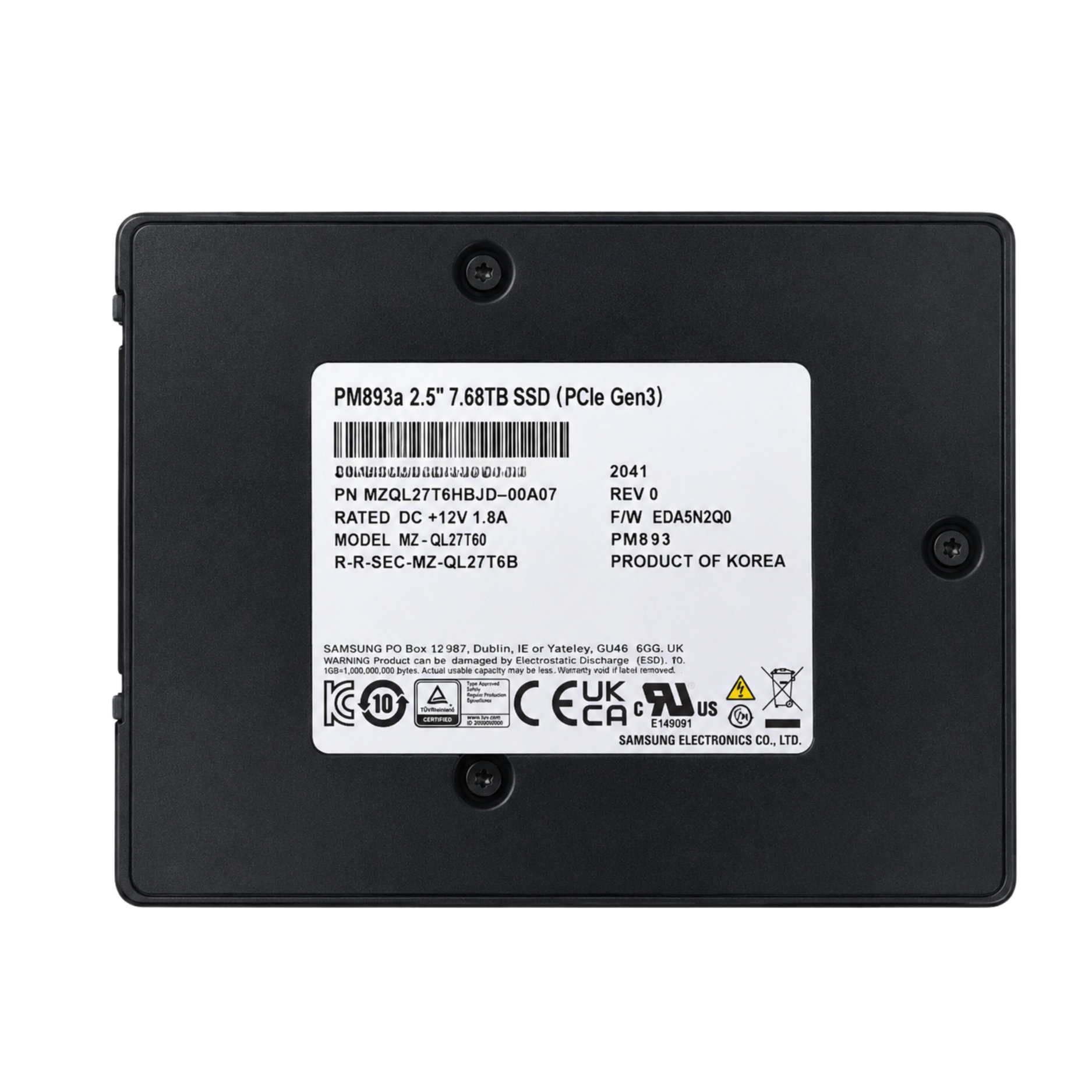 product images (1000 x 1000 px) (10) 7.68TB NVME SSD SAMSUNG
