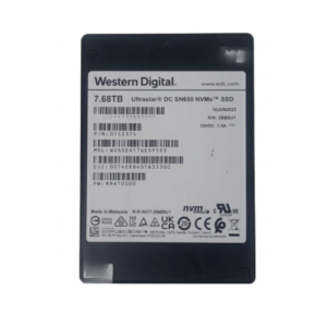 7.68TB NVME SSD WESTERN DIGITAL